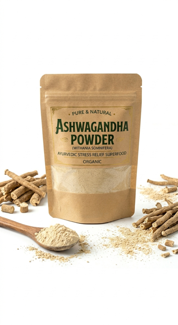 Fresh Dried Ashwagandha Root Powder/Ashwagandha Podi/Amukkara Kizhangu/Asvagandha Churna