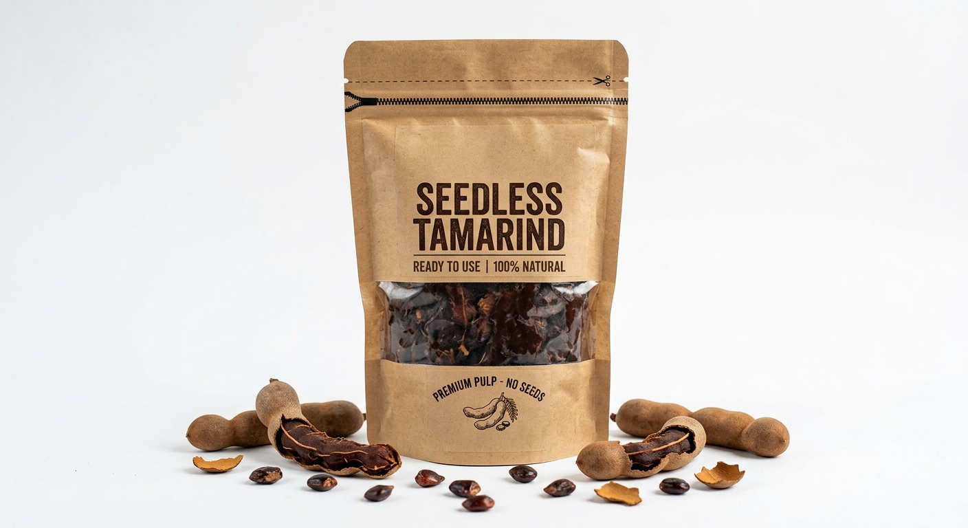 Organic Dry Seedless Tamarind/Imli/Sabut Imli/Paka Tetul - Image 1