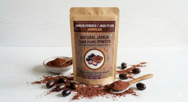 Organic Homemade Jamun Seeds powder