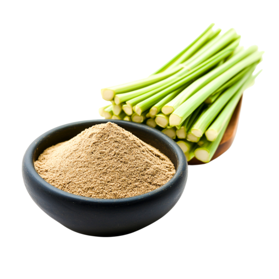 Natural Dried Lemongrass Powder For Tea,Cooking and Seasoning - Image 2