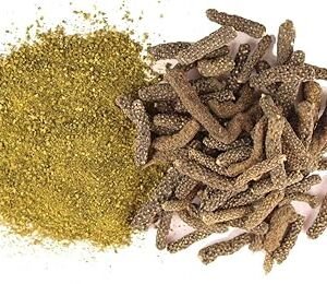 Fresh Long Pepper Powder/Pipal Badi/Pippali/Piper Longum/Gantoda/Modikaddi Powder - Image 2
