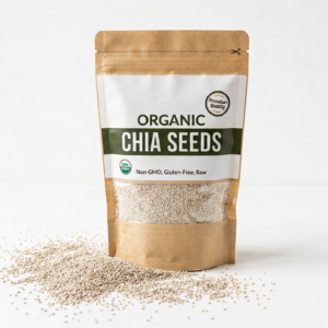 Premium Organic White Chia Seeds