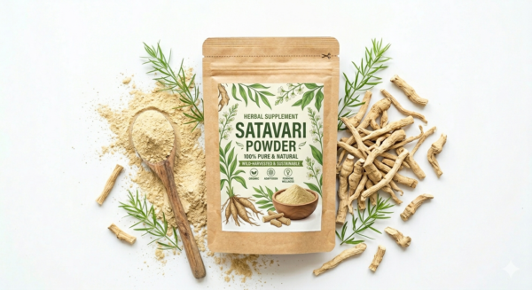 Shatavari Root Powder/Asparagus Racemosus Powder/Satavar Churna/Thaneervittan Kilangu