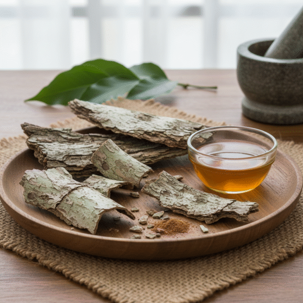 Whole dried Arjuna chaal/barks