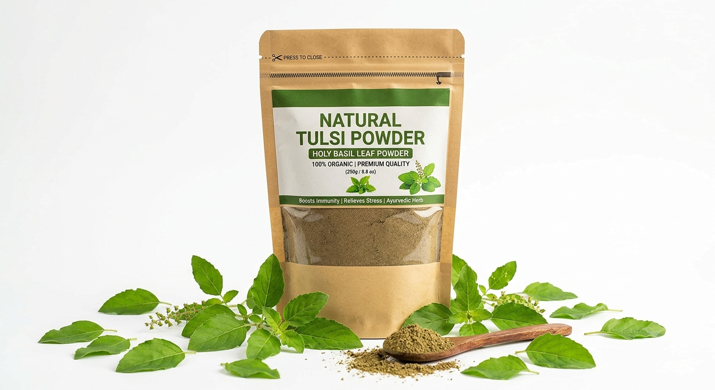 Fresh Tulsi/Holy Basil leaves Powder - Image 1