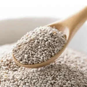 Premium Organic White Chia Seeds - Image 2