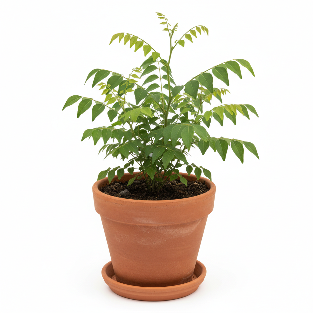 Curry leaf/Mitha Neem/Kurry Patta/Karivepaku/Limda/Kadhi Limb/Bhursanga Leaf Fresh Live Plant