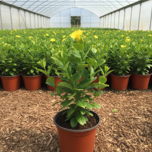 Yelloww Bel/Tecoma Gandichandi/Piliya/घंटी फुल/চন্দ্রপ্রভা/Sonnapatti/Pachagotla Live Fresh Flower Plant - Image 2