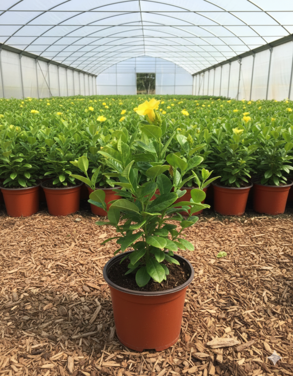 Yelloww Bel/Tecoma Gandichandi/Piliya/घंटी फुल/চন্দ্রপ্রভা/Sonnapatti/Pachagotla Live Fresh Flower Plant