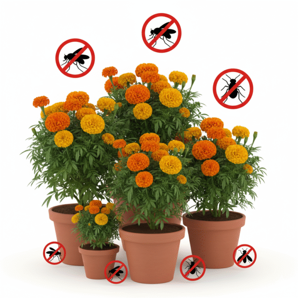 marigold/Genda Flower Live Fresh Plant