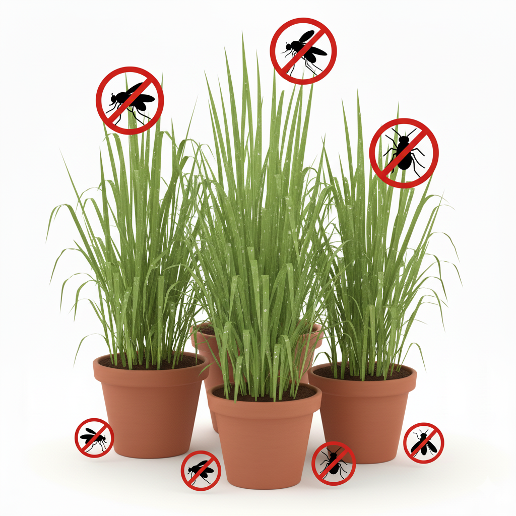 Lemongrass/Fever/gandhatrun/Oil grass/Citronella Live Fresh Plant