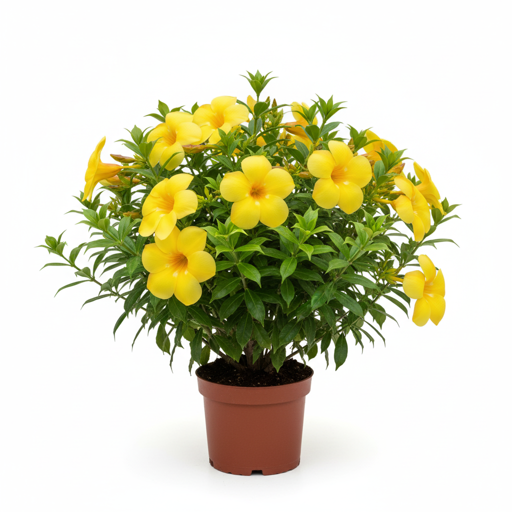 Allamanda Bush Flower Fresh Live Plant