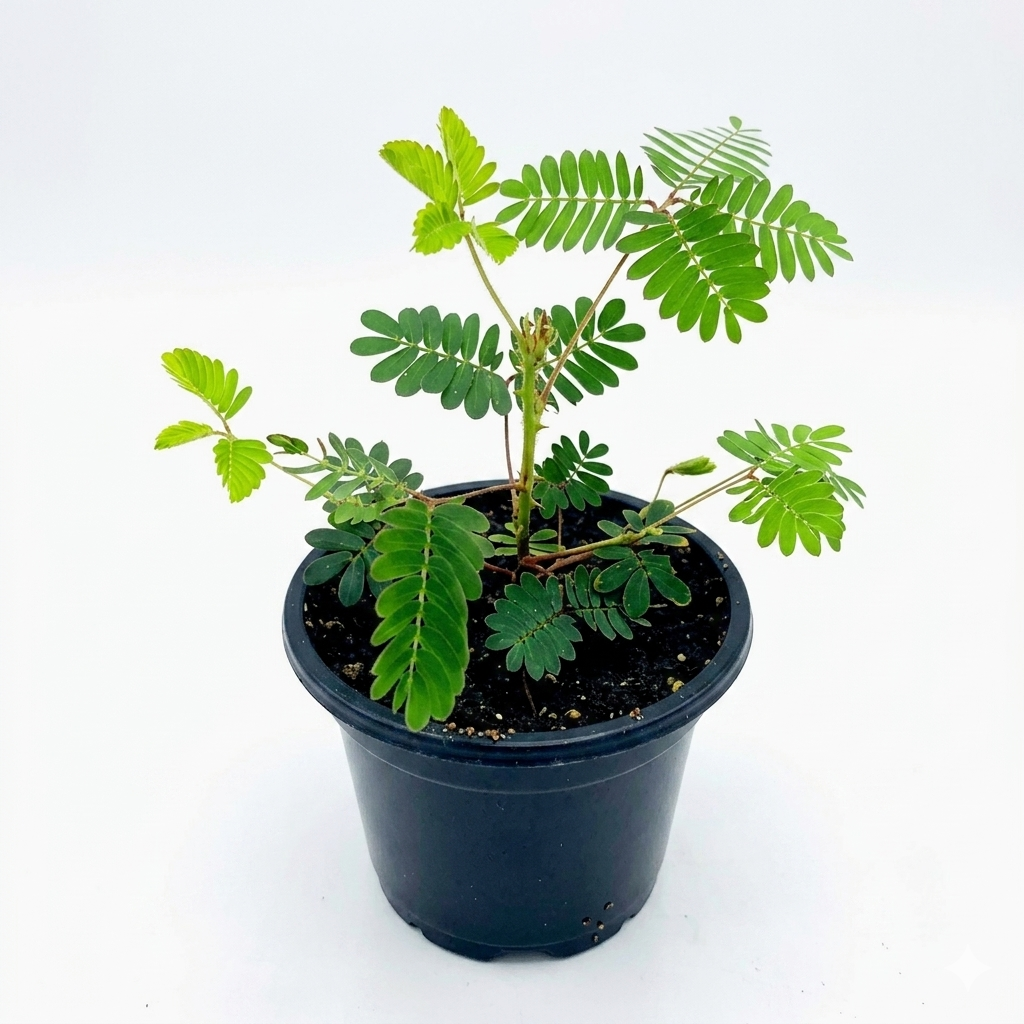 Lajwanti/Lojjabati/Thotta Sinungi/Lajakuli Sensitive Live Fresh Plant - Image 3