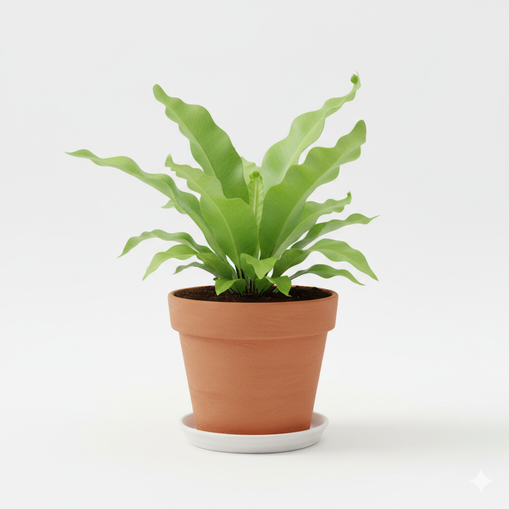 Bird Nest Fern Live Plant