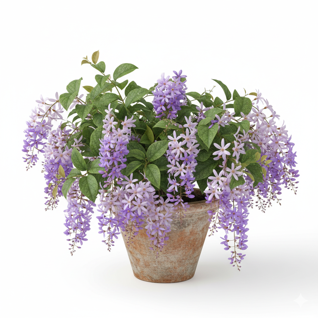 Sandpaper Vine/Nilmoni Lata Flower Healthy Plant