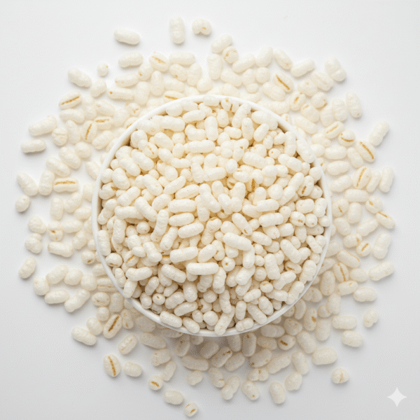 Homemade Fresh Desi Puffed Rice/Kurmura/Murmura