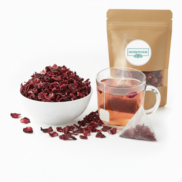 Fresh Sundried Hibiscus Flowers Tea