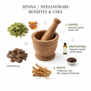 Nilavirai/Nelavarika/Senai/Sonamukhi/Swarnapatri Herbal Live Plant - Image 2
