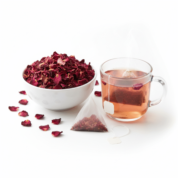 Fresh Sundried Rose Petals Tea
