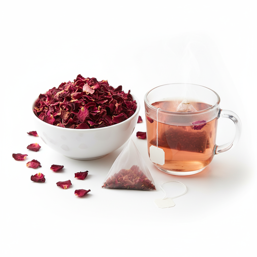 Fresh Sundried Rose Petals Tea - Image 2