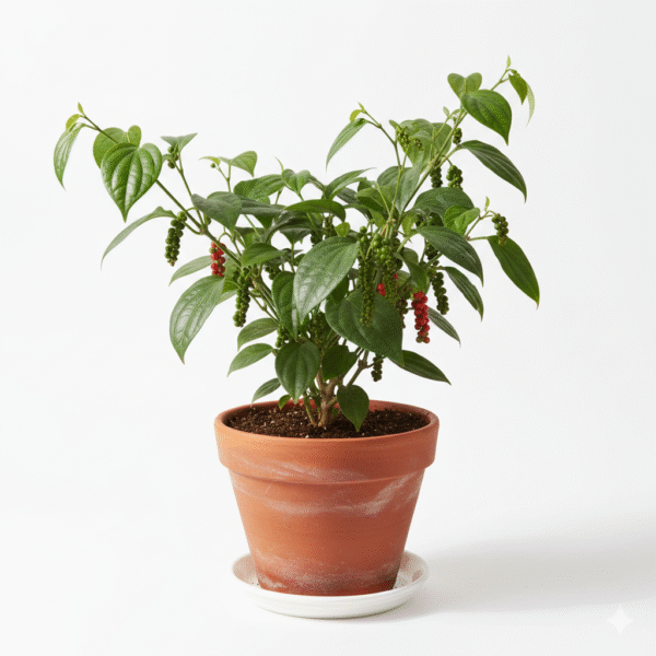 Black Pepper spicy Bush Herbal Plant
