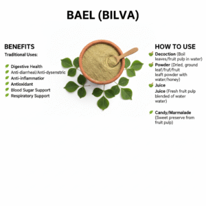 Bael/Bilva Fresh Dried Leaves Powder - Image 2