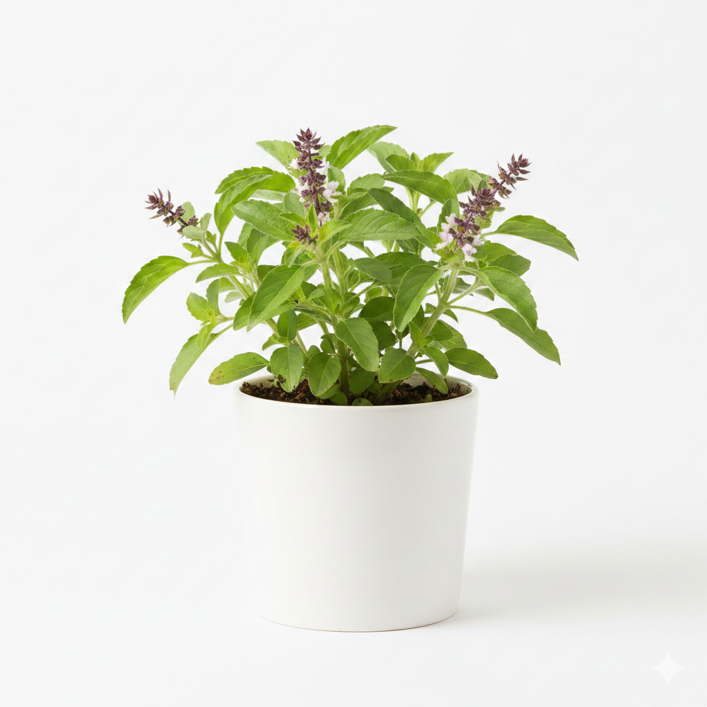 Kapoor tulsi/Camphor Basil/Kedarnath Tulsi Healthy Live Plant