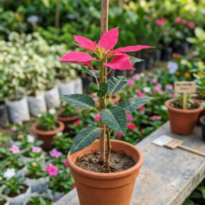 Poinsettia Flower Healthy Plant - Image 5