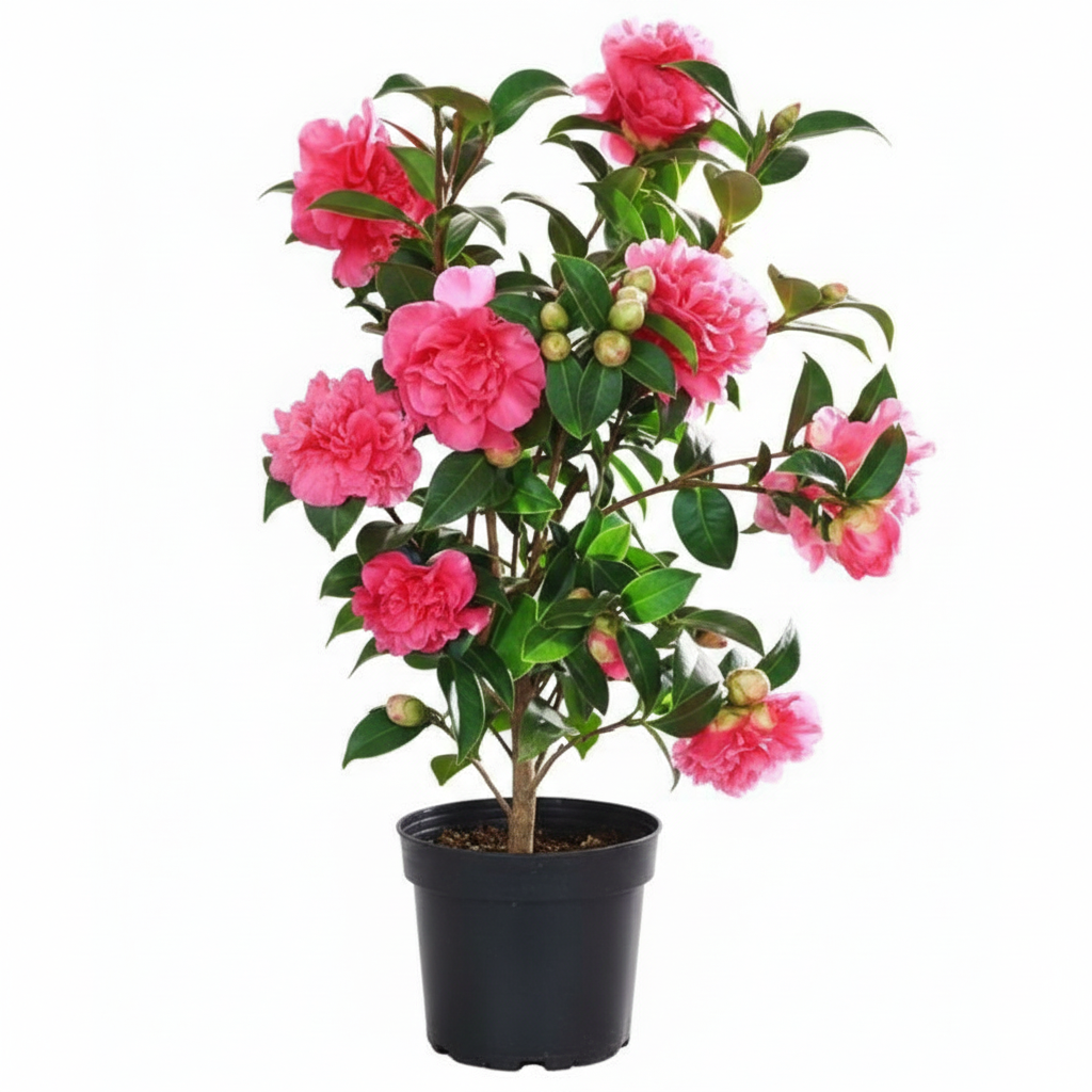 Camellia Japanese Variety Flower Healthy Plant