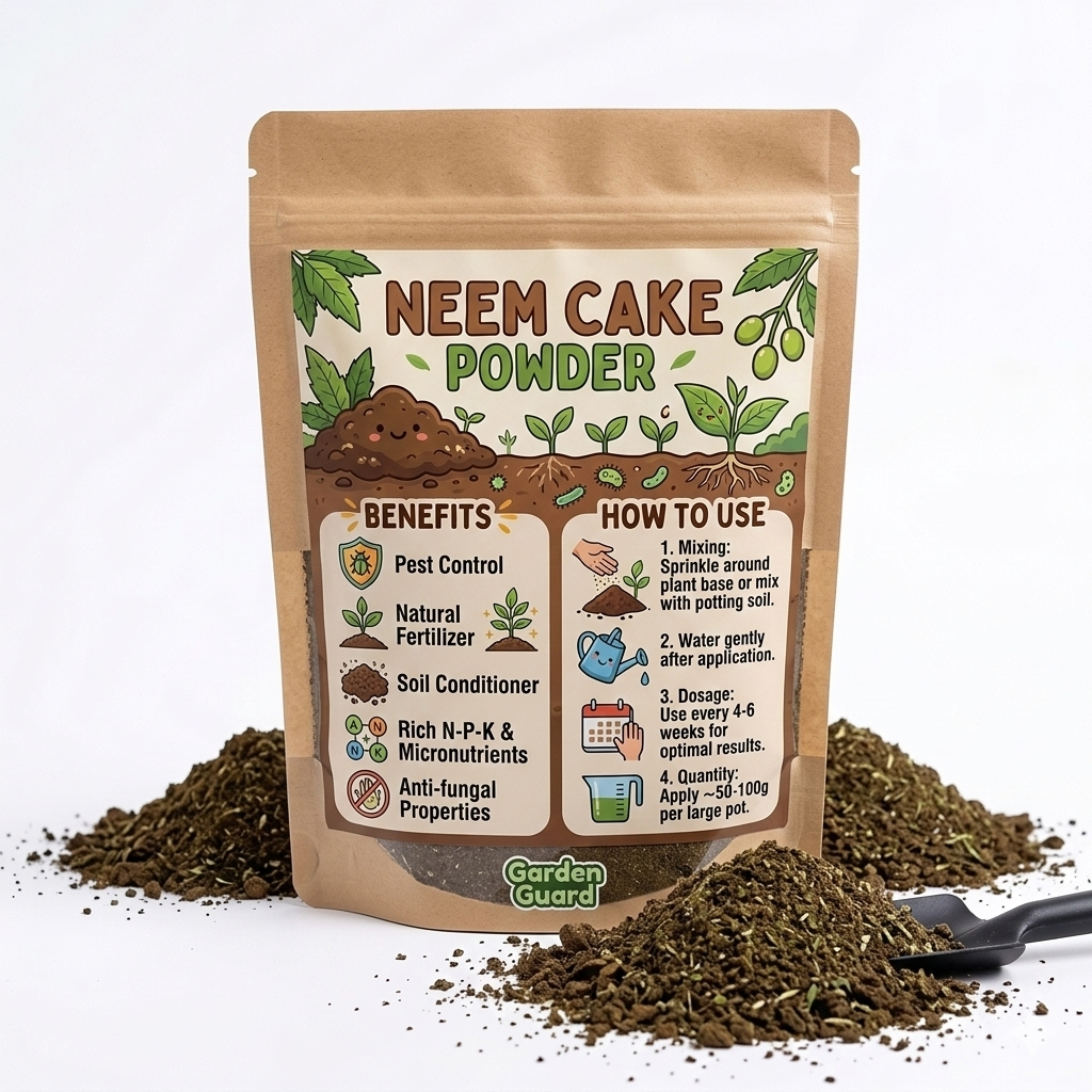 Neem Cake Powder Fertilizer For Plants