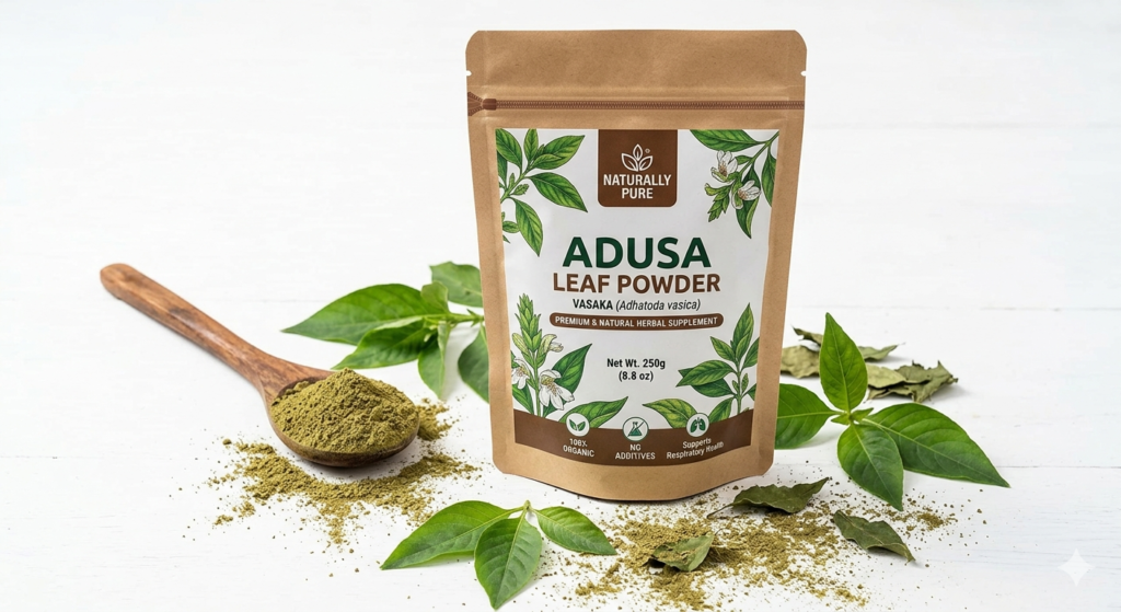 Organic Adusa/Arusa/vasaka Dried Leaves Powder