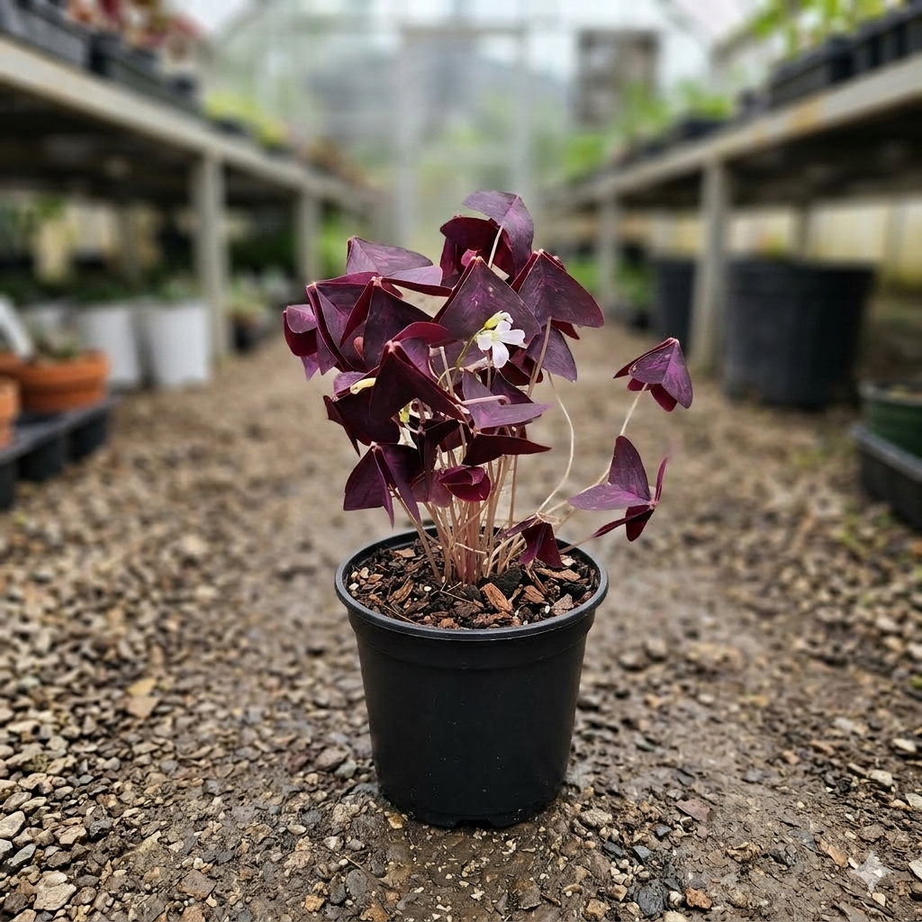 Purple Butterfly Wing Indoor Decorative Healthy Plant - Image 3