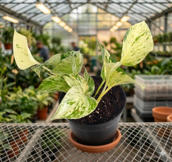 Marble Queen Indoor Money Plant