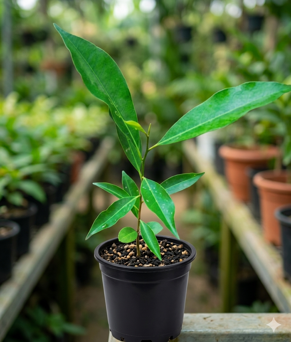 Bakul/Maulsari/Bullet wood Mimusops Elengi Healthy Plant - Image 2