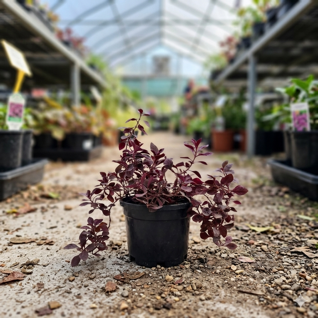 Red Hedge Ornamental Indoor Plant - Image 3
