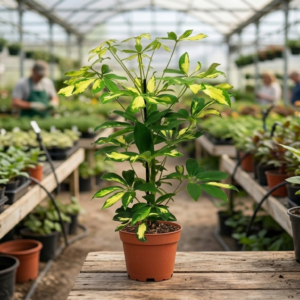 Variegated Schefflera/Umbrella Healthy Live Plant - Image 2