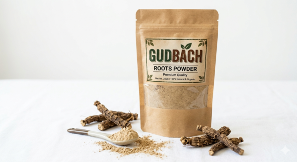 Organic Gudbach/Vacha Root/Acorus Dried Root Herbal Powder