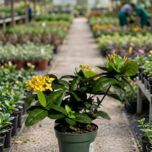 Rugmini/Thechi/Vedchi/Bakali/Puttapala chettu/Kepula/Ixora Dwarf Healthy Live Plant - Image 5