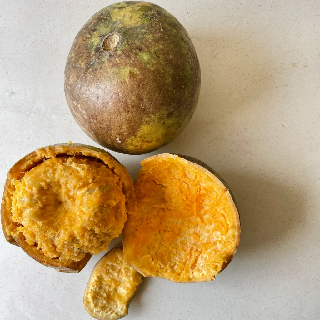 Natural Fresh Ripe Bael(Aegle marmelos) Fruit