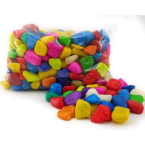 Multicolor Pebbles For Decoration Garden