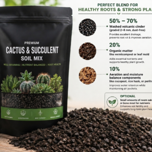Organic Soil Mix For Adenium,Cactus&Succulents