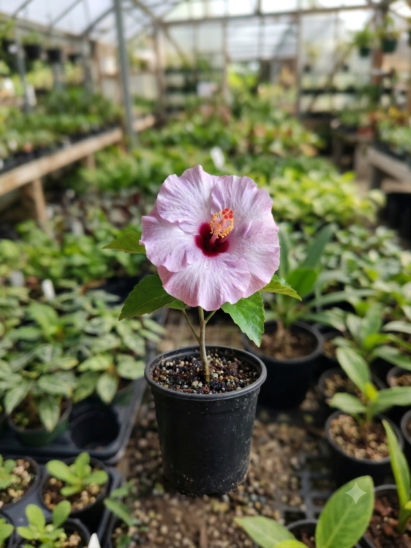 Hybrid Double Petal Purple Variety Hibiscus/Gudhal Flower Plant