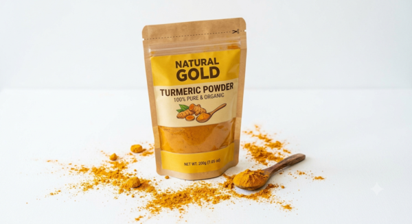 Natural Organic Turmeric Powder Use For Cooking/Puja