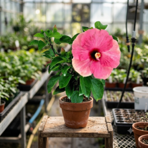 Hybrid Pink Variety Hibiscus/Gudhal Flower Plant - Image 2
