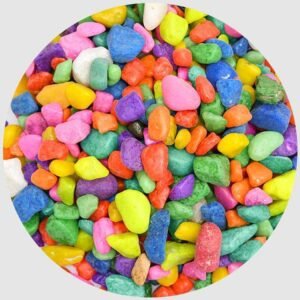 Multicolor Pebbles For Decoration Garden