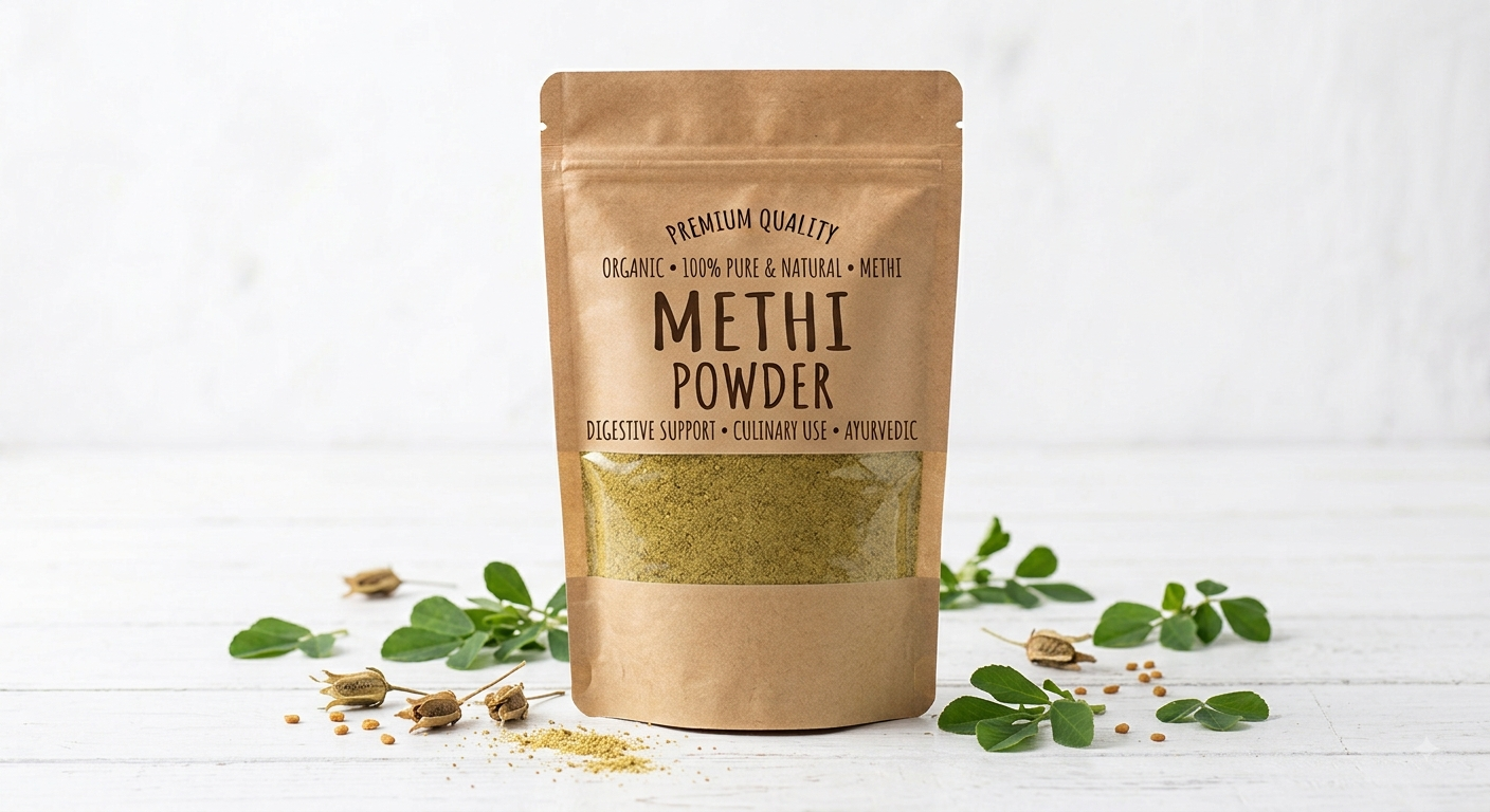 Organic Fenugreek/Methi Seeds Powder - Image 1