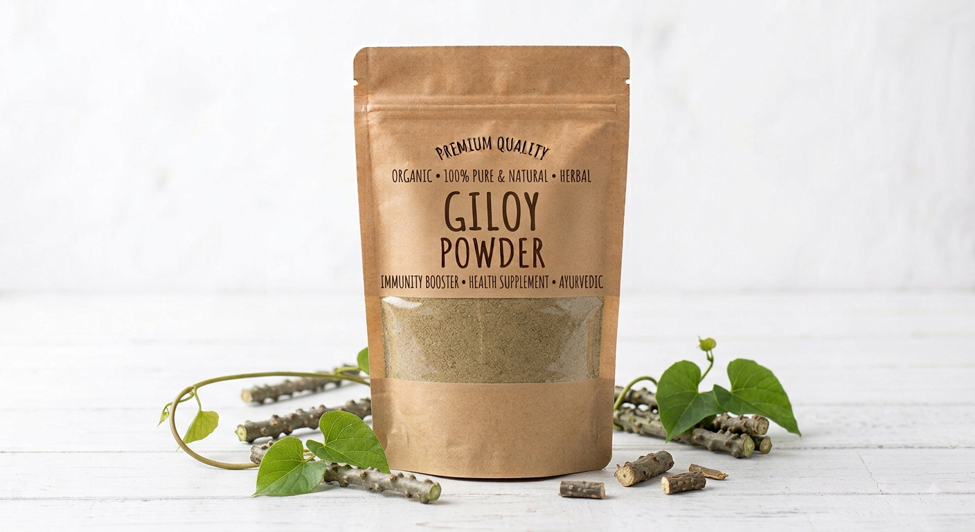 Giloy/Giloi Bel/Guduchi Organic Dried Powder - Image 1